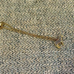 Zebra charm bracelet 